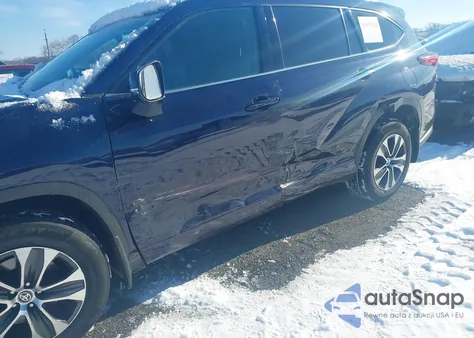 2021 Toyota Highlander Xle from USA, damaged, VIN 5TDGZRBH4MS072320